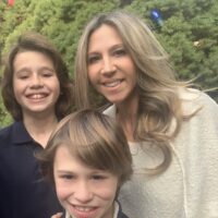 Camille and her two sons