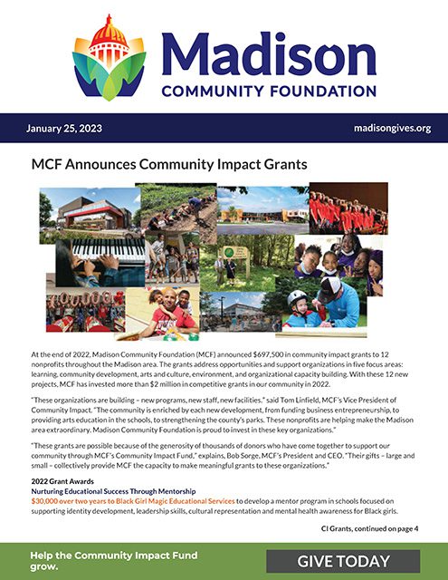 Cover of January 2023 eNews