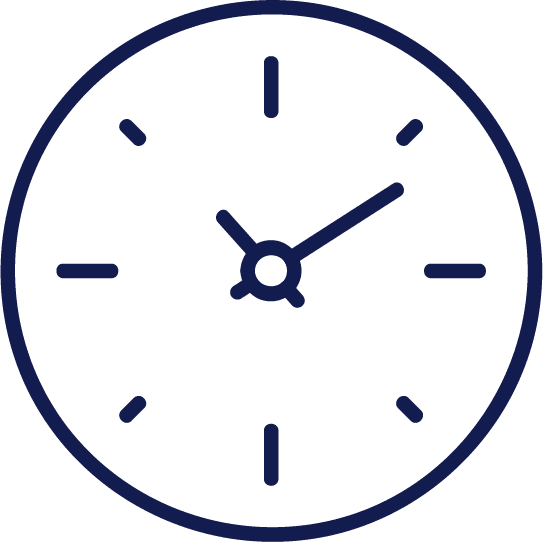 icon of a clock