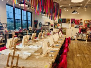 Painting workshop at Art House 360